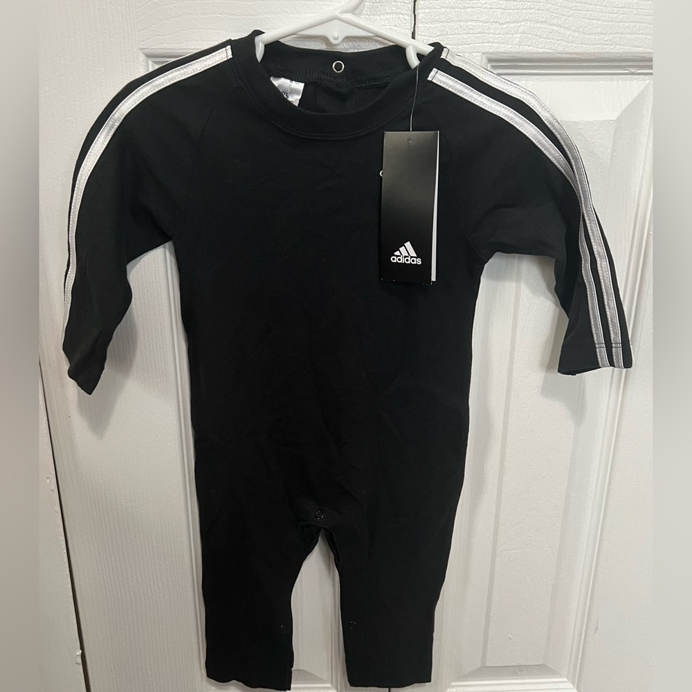 Adidas boys one piece size 9 m NWT